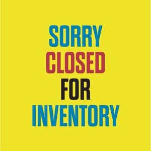 New Years Day After. Closet closed fir Inventory: 1/2/26-1/5/26